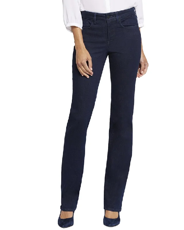 NYDJ Petite Marilyn Rinse Straight Leg Jean