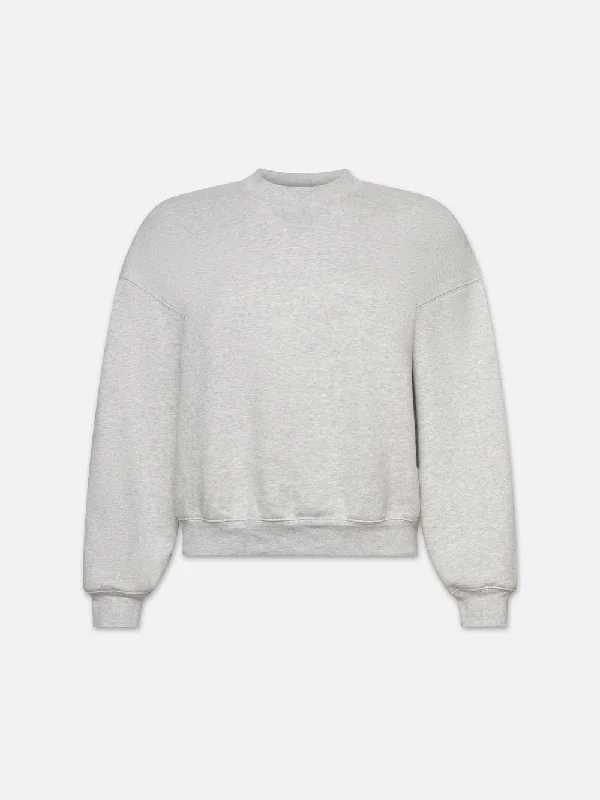 Classic Crew Sweatshirt -- Heather Grey